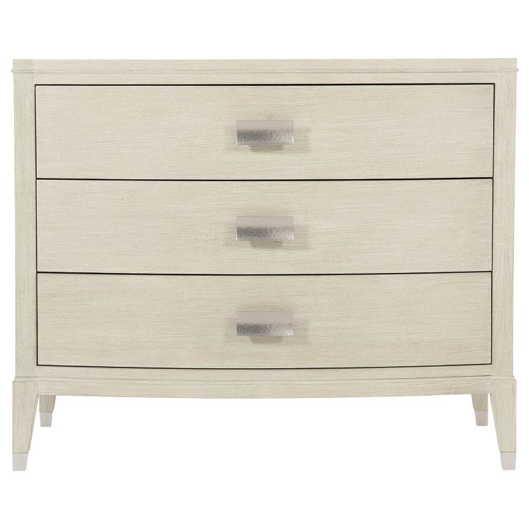 Bernhardt East Hampton 323785432 Transitional 3Drawer Nightstand